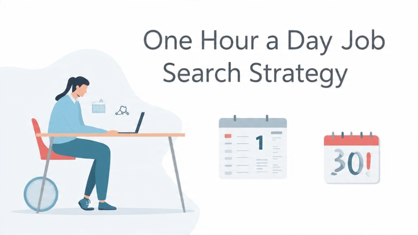 One Hour a Day Strategy to Transform Your Job Search in 30 Days