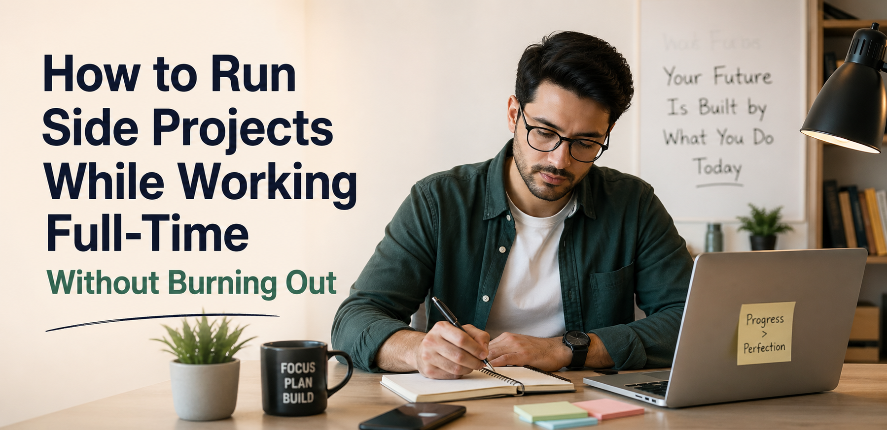Side Projects While Working Full-Time Without Burning Out