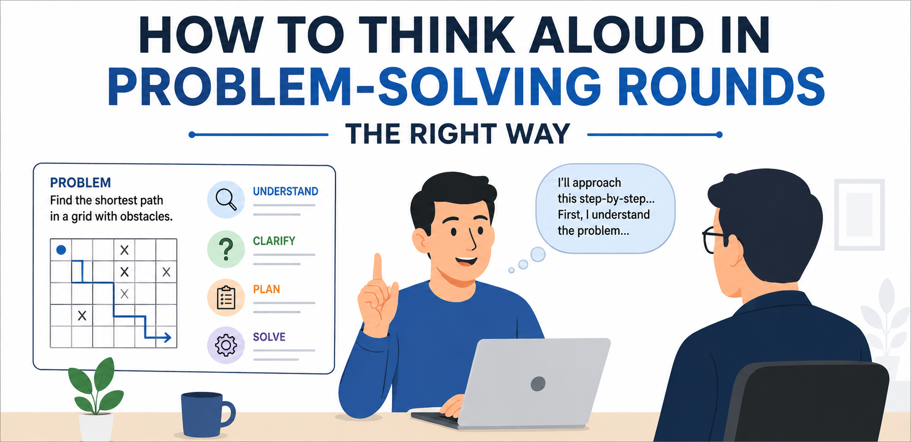 How to Think Aloud in Problem-Solving Rounds the Right Way