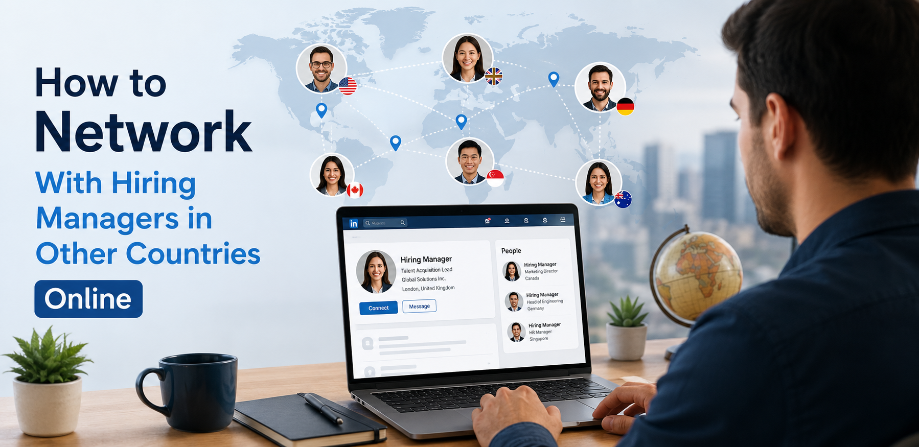 How to Network With Hiring Managers in Other Countries Online