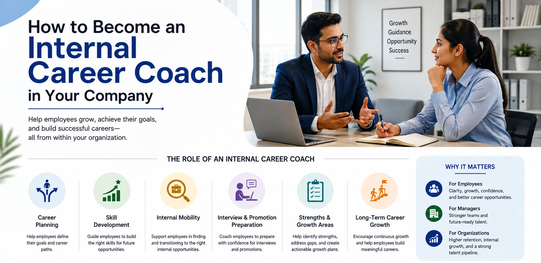 How to Become an Internal Career Coach in Your Company