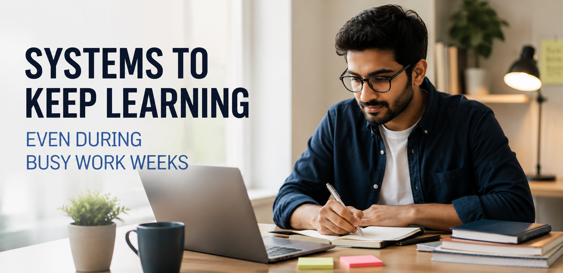 Systems to Keep Learning Even During Busy Work Weeks