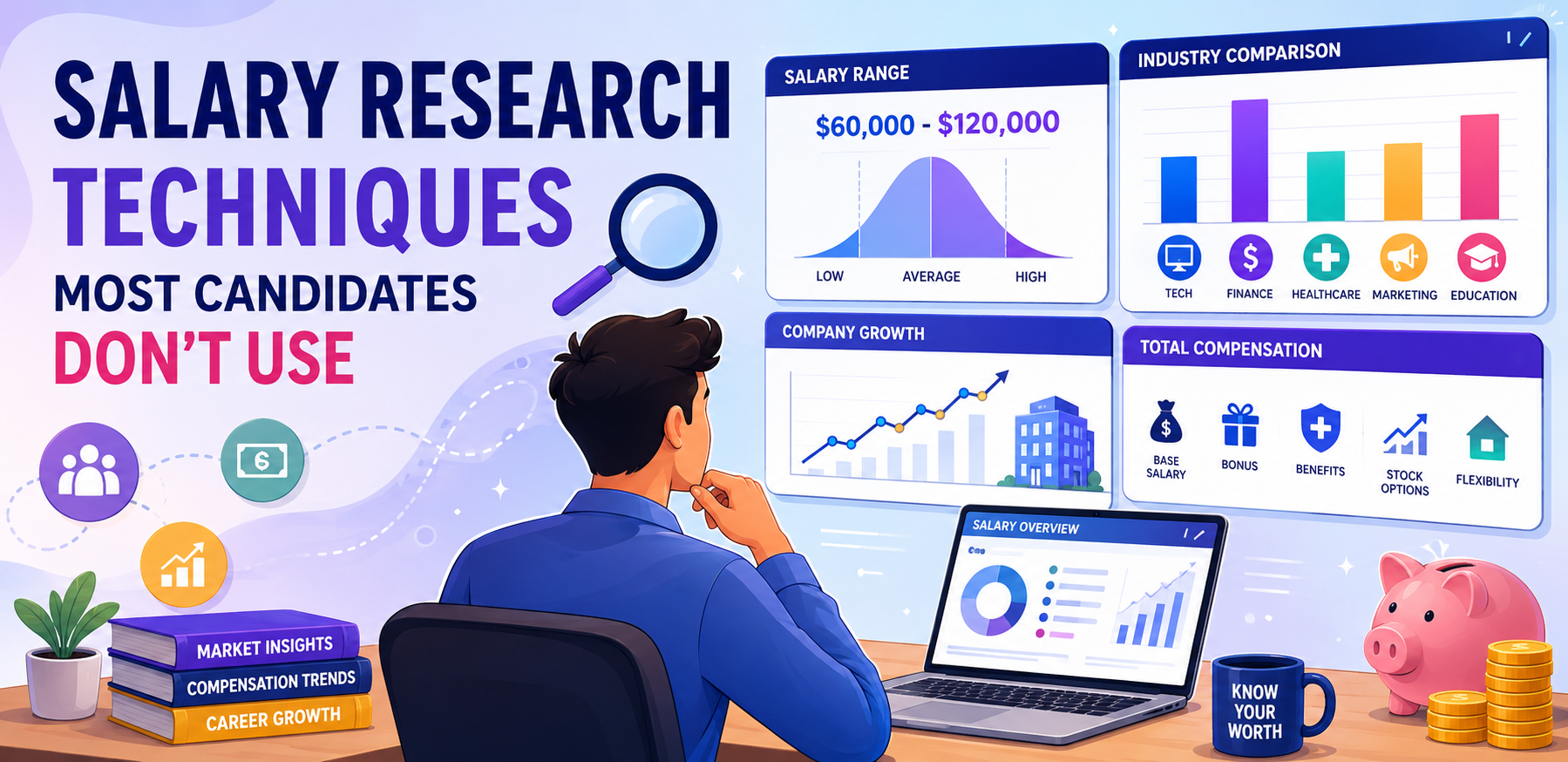 Salary Research Techniques Most Candidates Don’t Use