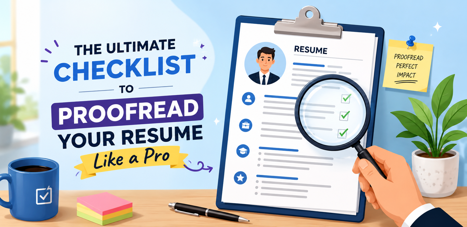 The Ultimate Checklist to Proofread Your Resume Like a Pro