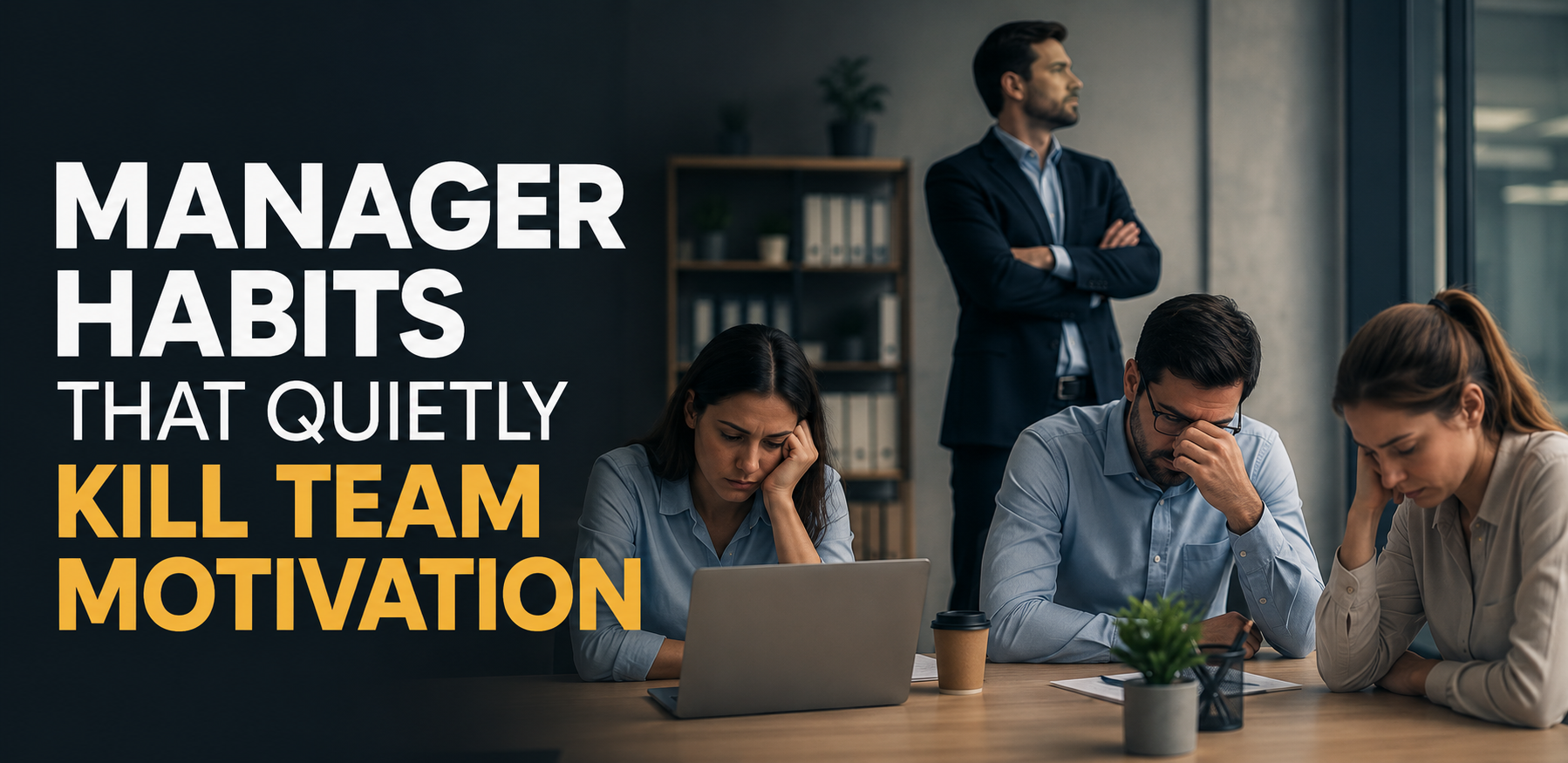 Manager Habits That Quietly Kill Team Motivation