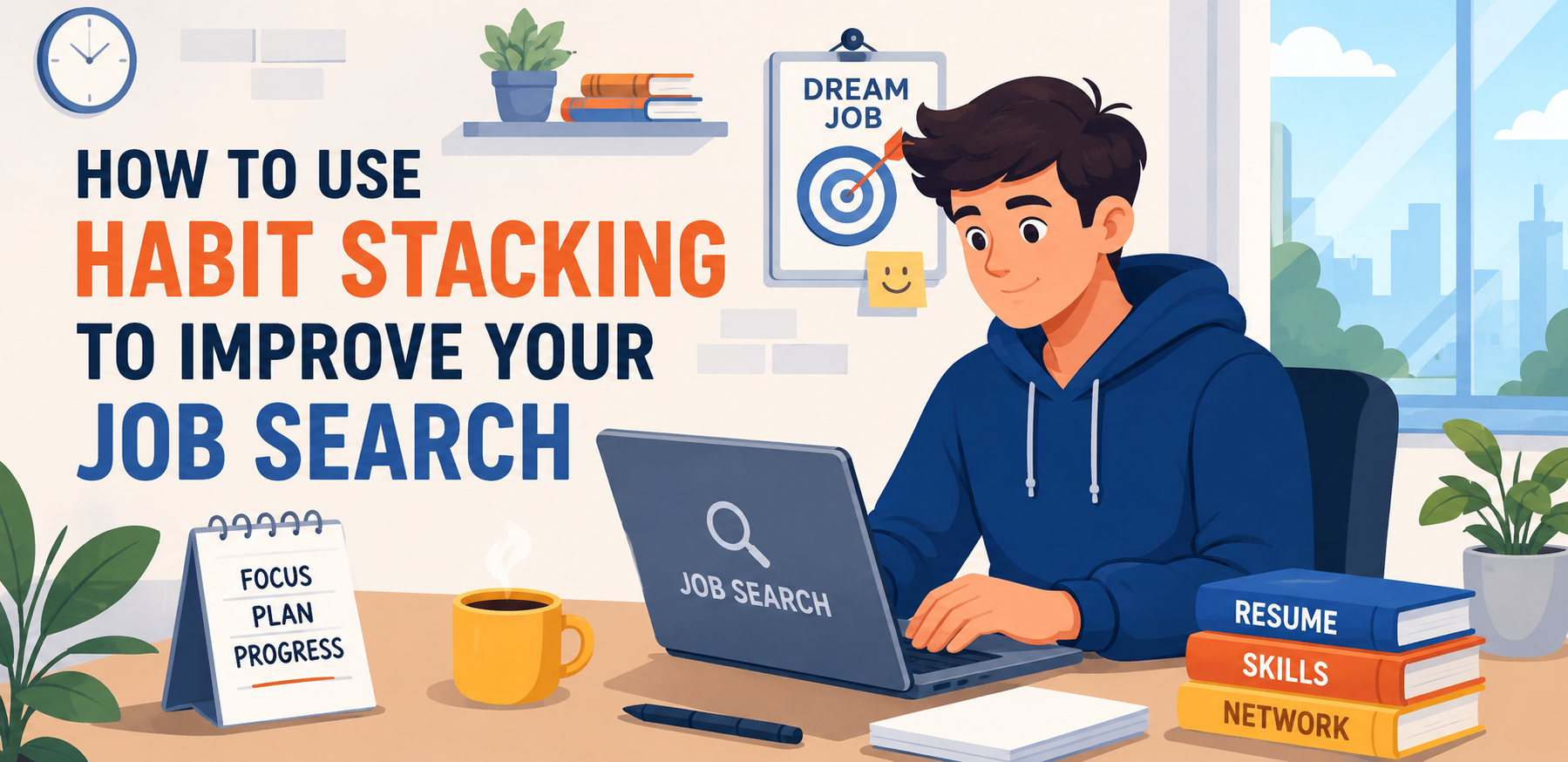 How to Use Habit Stacking to Improve Your Job Search