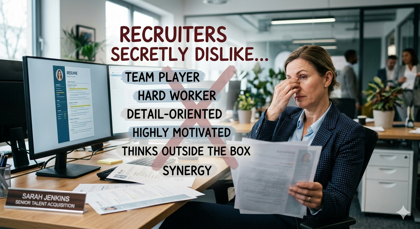 Common Resume Phrases That Recruiters Secretly Dislike