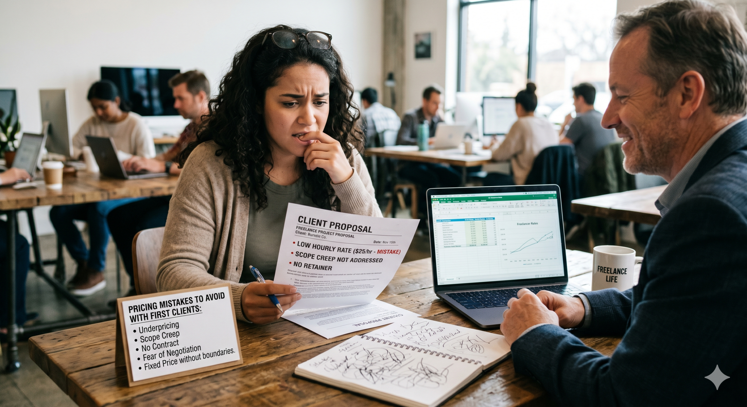 Pricing Mistakes New Freelancers Make With Their First Clients