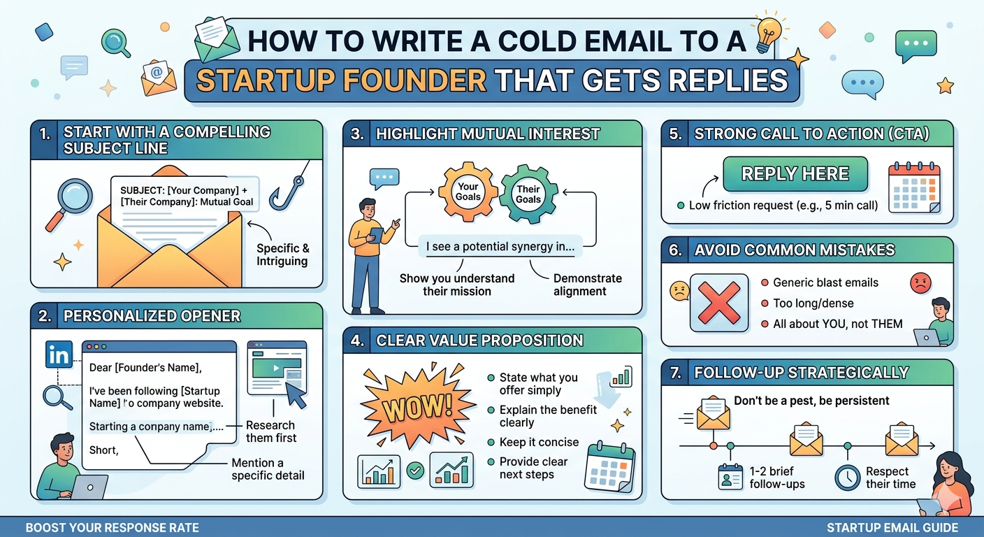 How to Write a Cold Email to a Startup Founder That Gets Replies