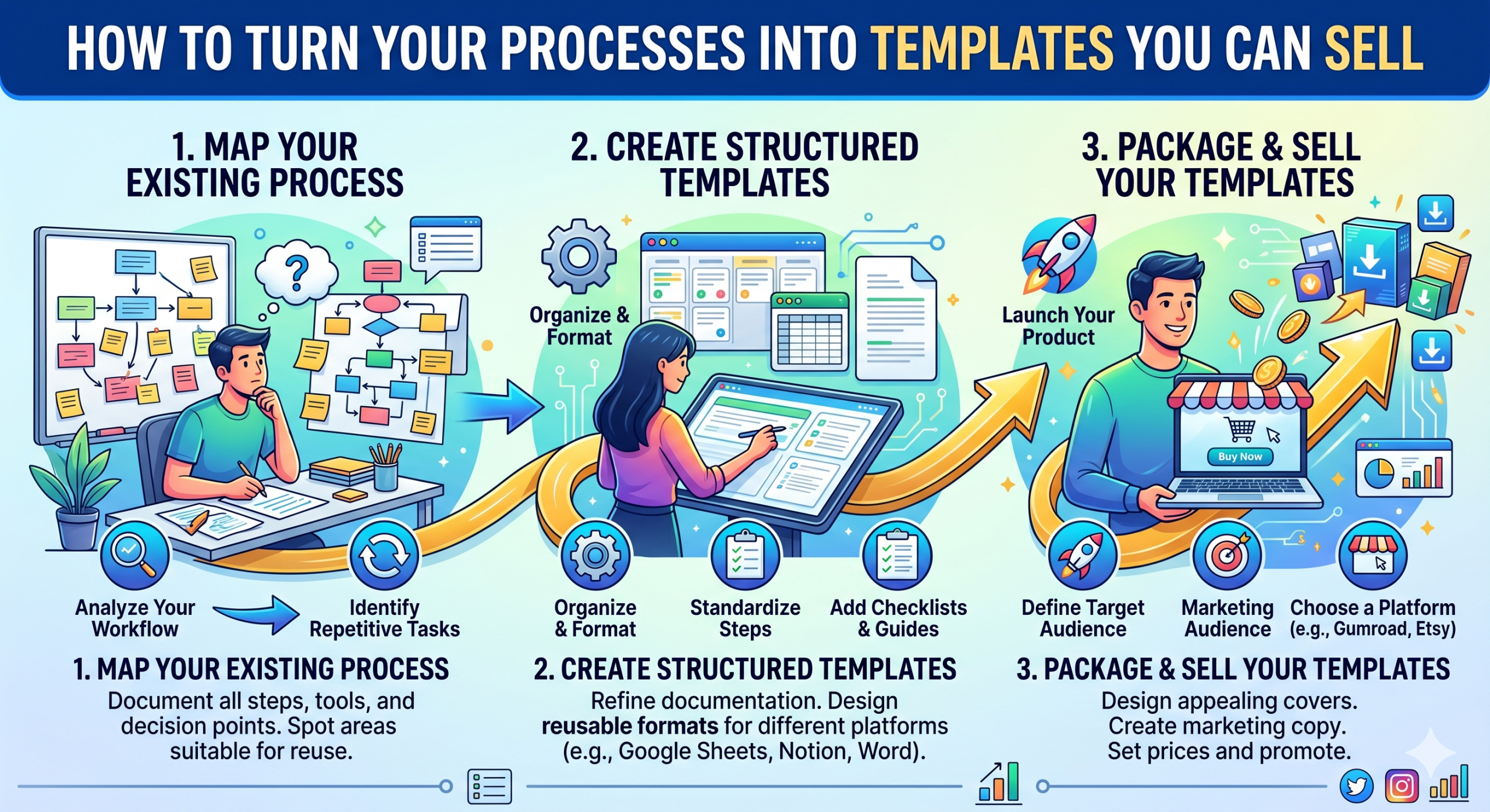 How to Turn Your Processes Into Templates You Can Sell