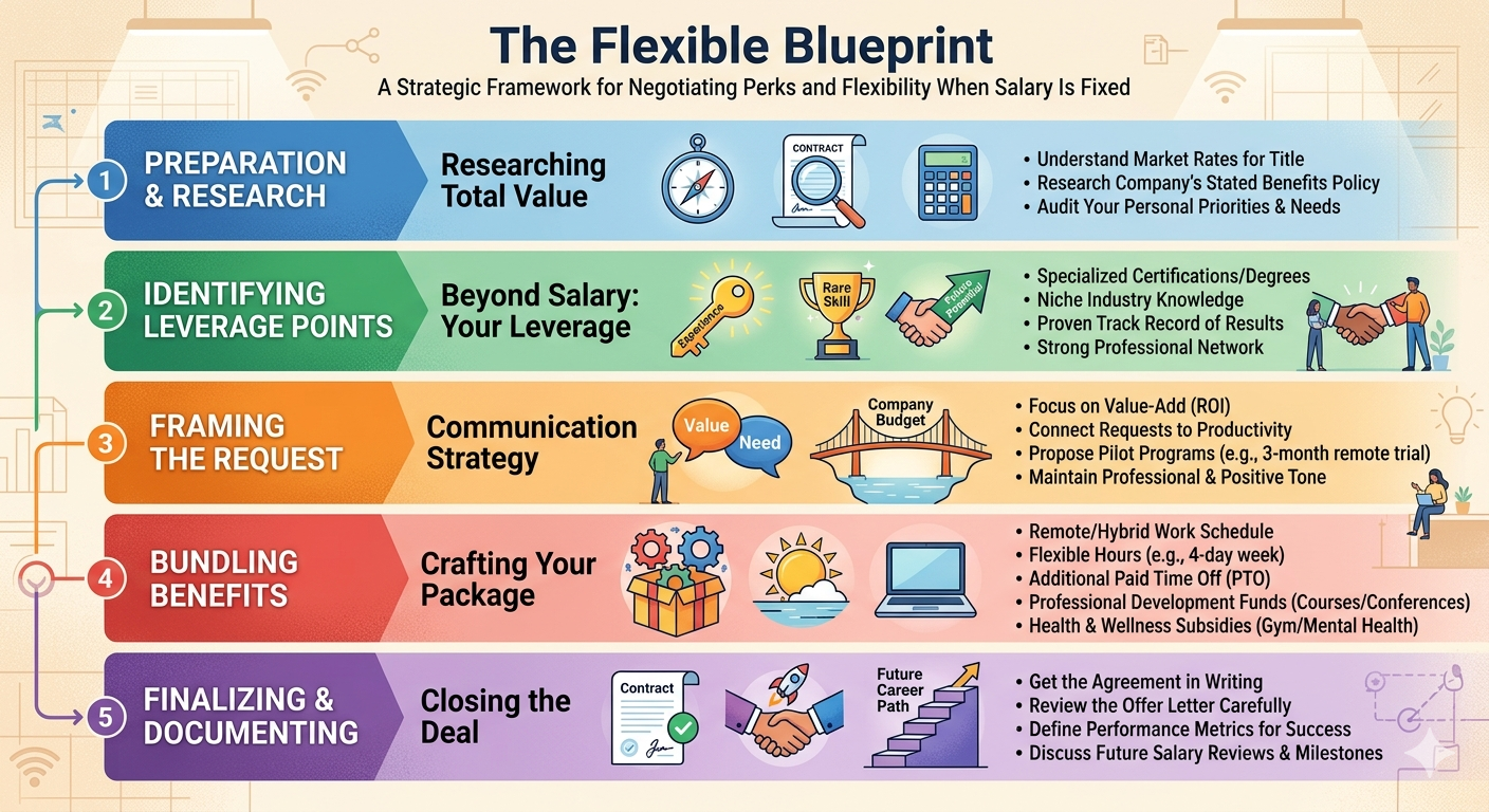 How to Negotiate Perks and Flexibility When Salary Is Fixed