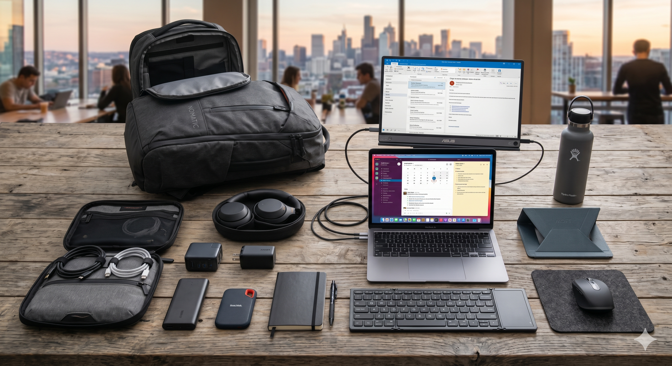 How to Build a Portable Office Setup That Fits in a Backpack