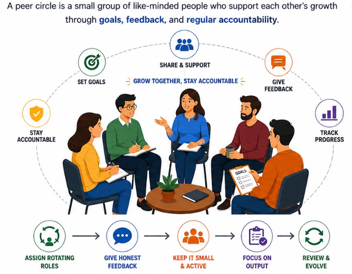 How to Use Peer Circle for Career Accountability