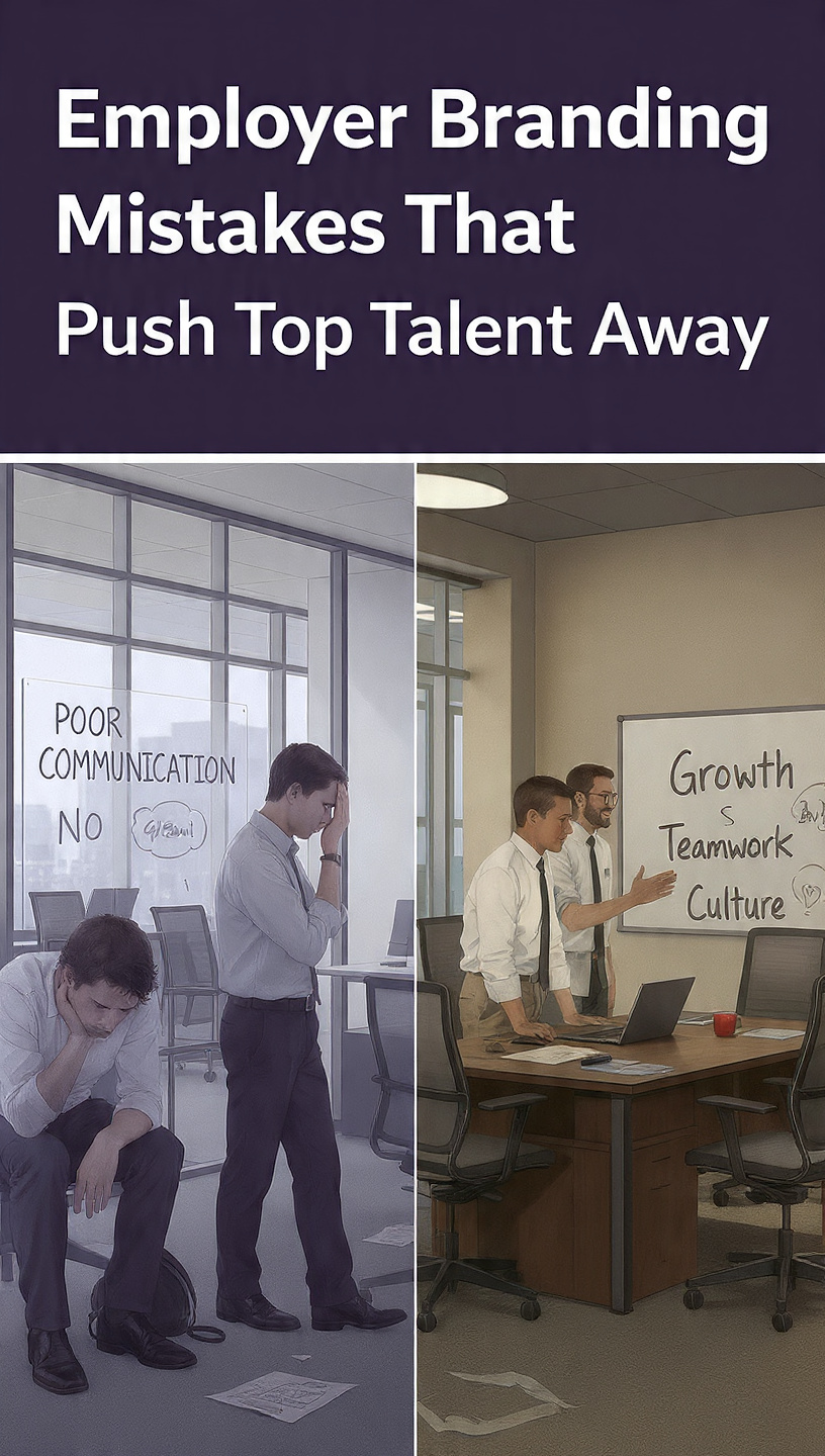 Employer Branding Mistakes That Push Top Talent Away