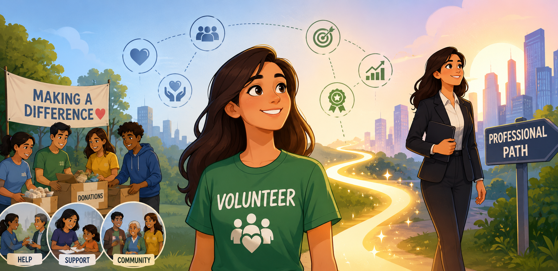 How to Turn Volunteering Experience Into a Professional Path