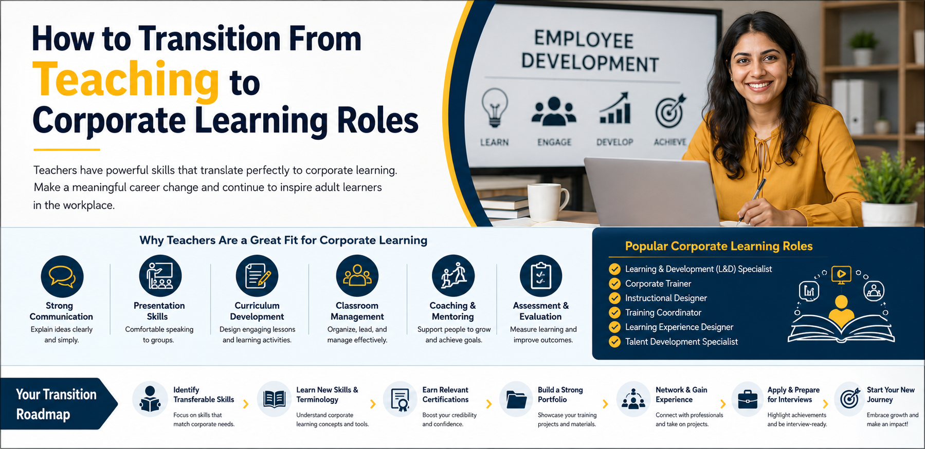 How to Transition From Teaching to Corporate Learning Roles