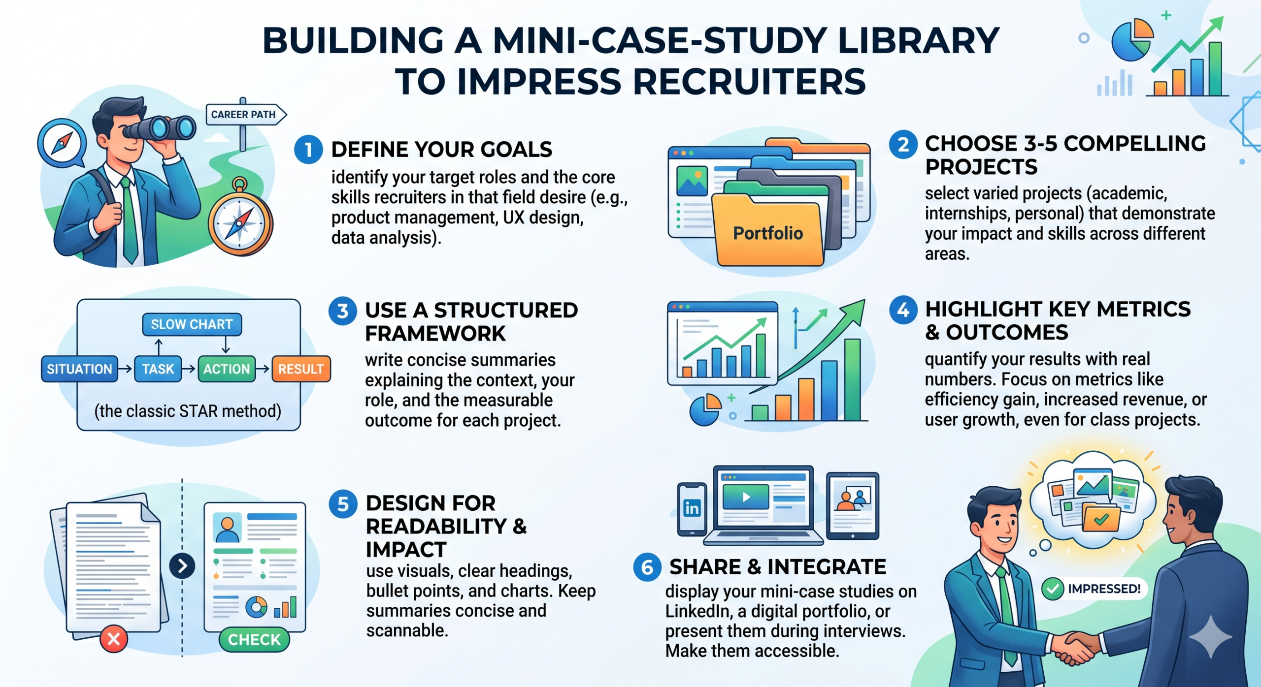 How to Build a Mini-Case-Study Library to Impress Recruiters