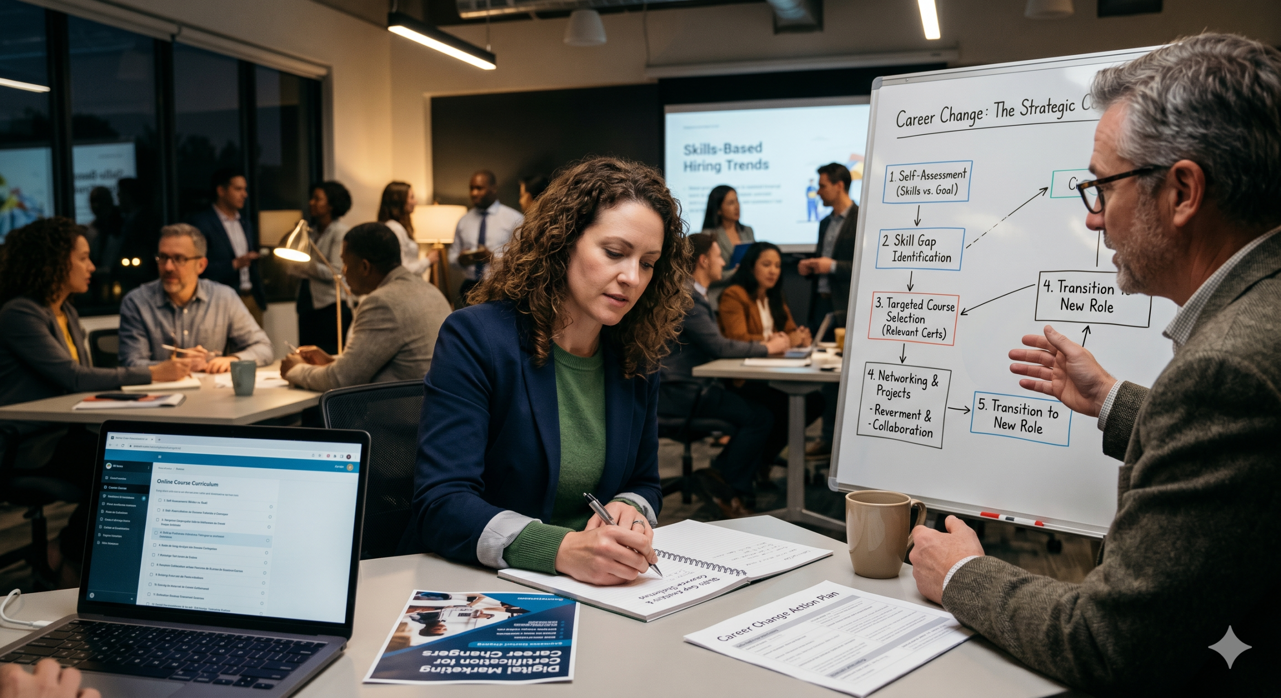 How to Use Courses Strategically During a Career Change