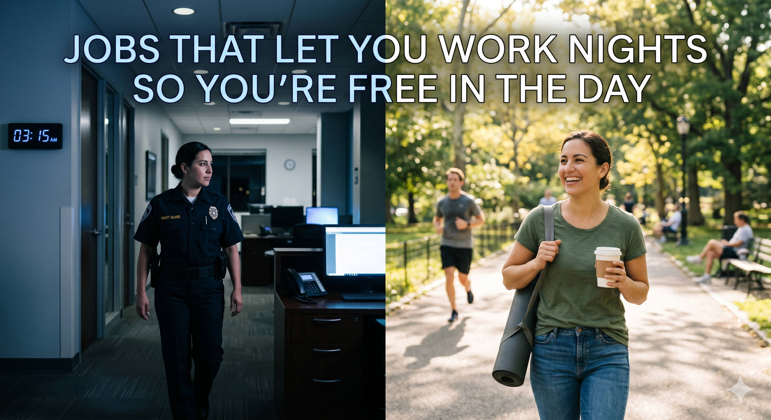 Jobs That Let You Work Nights So You’re Free in the Day